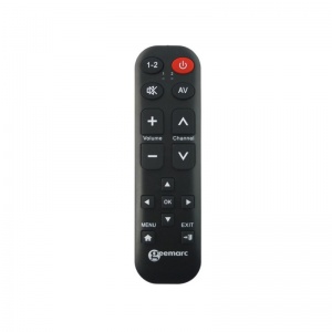 Geemarc TV15 Easy 15 Big Button TV Remote Control